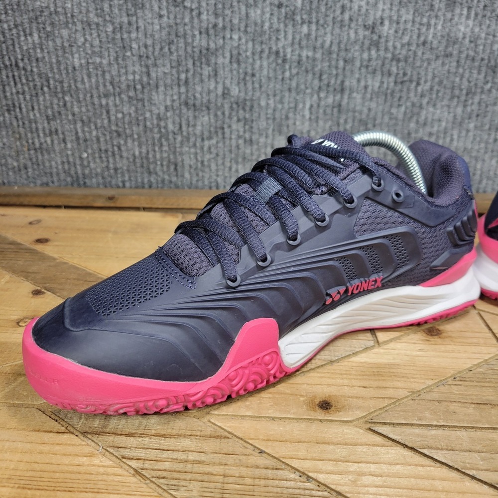 Yonex Power Cushion ECLIPSION 4 Clay Women's 9.5 Navy Pink Tennis Shoes Sports - Picture 5 of 14
